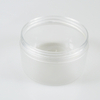 Wholesale 250ml 8oz PET Body Cream Jar Transparent Matte Frosted Plastic Jars for Cosmetics