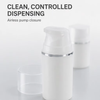 30ml 50ml 100ml 120ml 200ml White Plastic Airless Pump Bottles for Skincare