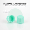 24/415 PP Octagon Screw Caps for Cosmetic Bottle Packaging
