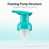 40mm Neck Plastic Foam Pump Dispenser for Shampoo and Facial Cleanser
