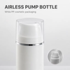 30ml 50ml 100ml 120ml 200ml White Plastic Airless Pump Bottles for Skincare