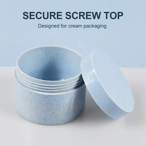 60g 120g Double Wall PP Cream Jar with Screw Lid for Skin Care