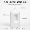 3.8L HDPE Plastic Handle Container for Liquid Packaging