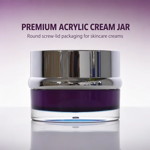 15g 30g 50g Luxury Acrylic Cream Jar Skincare Facial Cream Container