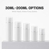 30ml 50ml 100ml 120ml 200ml White Plastic Airless Pump Bottles for Skincare