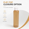 300ml 10oz PET Cosmetic Bottle with 24/410 Press Pump for Skincare Lotion