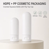 30ml 50ml 100ml 150ml 200ml 250ml HDPE Upside Down Bottles with 24mm Flip Caps