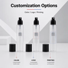 100ml 120ml PET Fine Mist Spray Bottles with Full Cover Cap