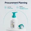 40mm Neck Plastic Foam Pump Dispenser for Shampoo and Facial Cleanser