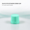 24/415 PP Octagon Screw Caps for Cosmetic Bottle Packaging