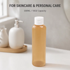300ml 10oz PET Cosmetic Bottle with 24/410 Press Pump for Skincare Lotion