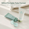 100ml PP Cosmetic Squeeze Tube with Flip Cap for Skincare