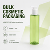 220ml PET Cosmetic Bottle with Pump for Lotion Shampoo and Makeup Remover