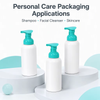 40mm Neck Plastic Foam Pump Dispenser for Shampoo and Facial Cleanser