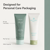 100ml PP Cosmetic Squeeze Tube with Flip Cap for Skincare
