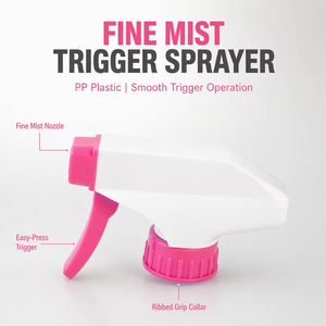 28/400 28/410 Customized Colors Pink Fine Mist Trigger Sprayer