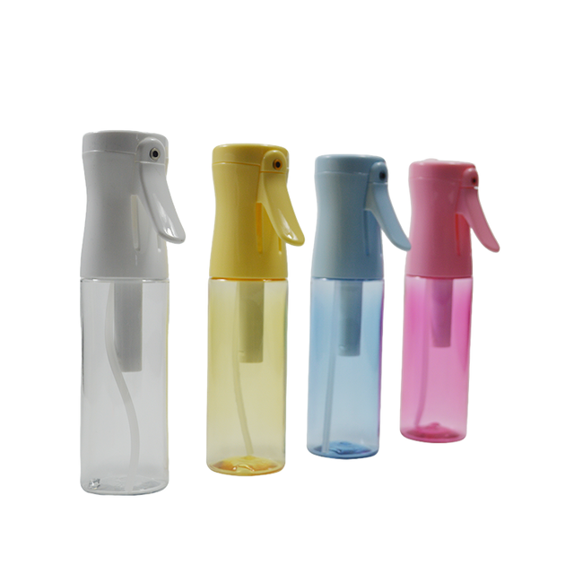 100ml 160ml 300ml Continuous Spray Bottle PET Fine Mist Atomizer Empty Trigger Sprayer for Hair Salon Cleaning Alcohol