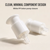 20mm White Plastic Pump Dispenser for Lotion And Personal Care