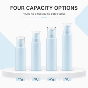 20ml 30ml 40ml 50ml AS Airless Pump Bottle for Serum And Lotion
