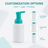 200ml Plastic Foam Pump Bottle with 40mm Neck for Skincare