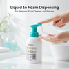 40mm Neck Plastic Foam Pump Dispenser for Shampoo and Facial Cleanser