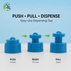 28/410 PP Push Pull Caps for Dish Detergent Bottle and Detergent Bottles 