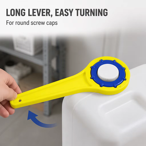 Jerrycan Lid Opening Tool Remover PP Plastic Jerry Can Bucket Bottle Screw Cap Opener