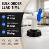 Plastic Drum Tap with 1/2in 3/4in Thread for PE Can and Container