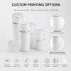 30ml 50ml 100ml 120ml 200ml White Plastic Airless Pump Bottles for Skincare